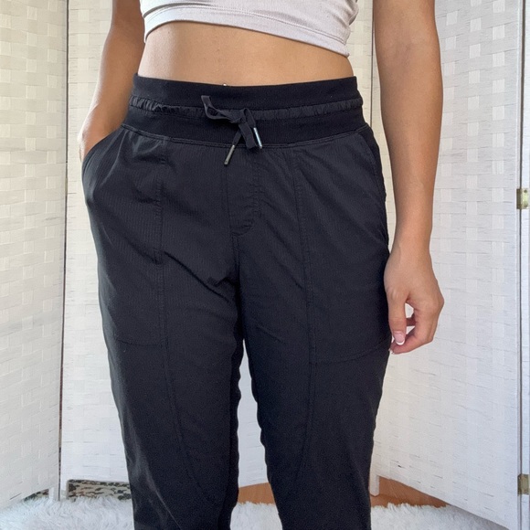 Lululemon Athletica Black Track Pants - Picture 3 of 6